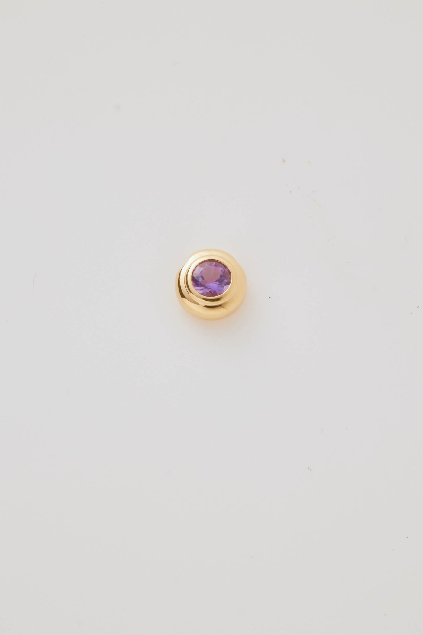 February Birthstone Charm Amethyst