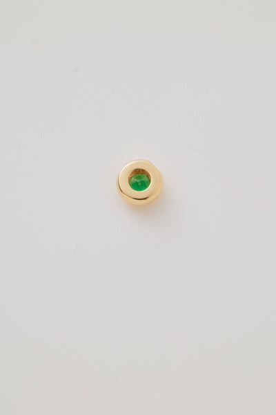 May Birthstone Charm Emerald versefinejewellery.com