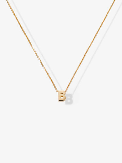 One Letter Necklace versefinejewellery.com