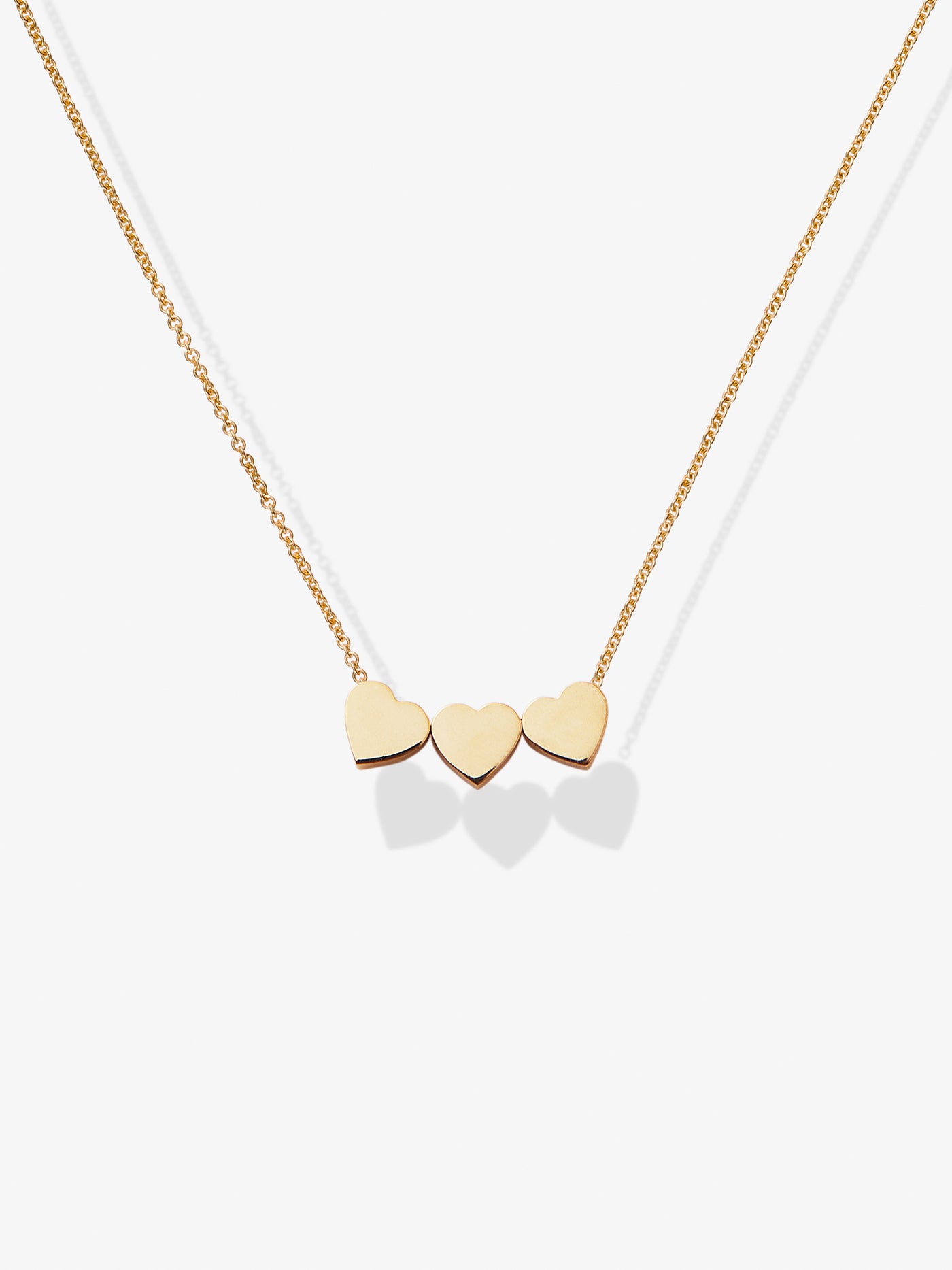 Hearts 18-Karat Gold Necklace